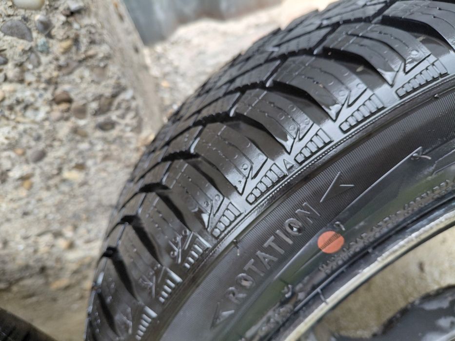 Vind jante aliaj toyota yaris și kia picanto  4×100 cu cauciucuri iarna