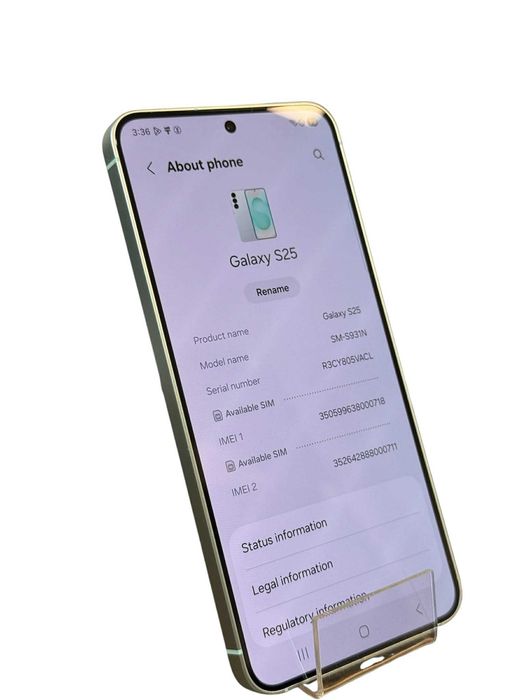 Samsung Galaxy S25 5G, 256GB MINT