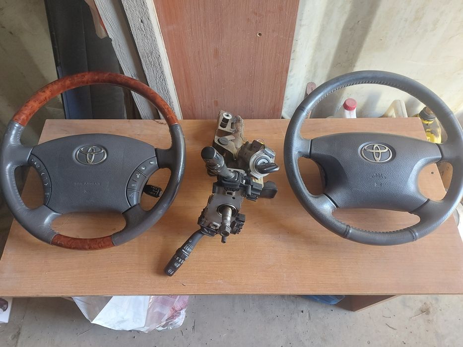 Руль дерево косточка тойота