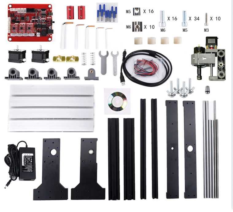 CNC Router 3018 Pro kit NOU Complet Gravare Laser Masina Frezat