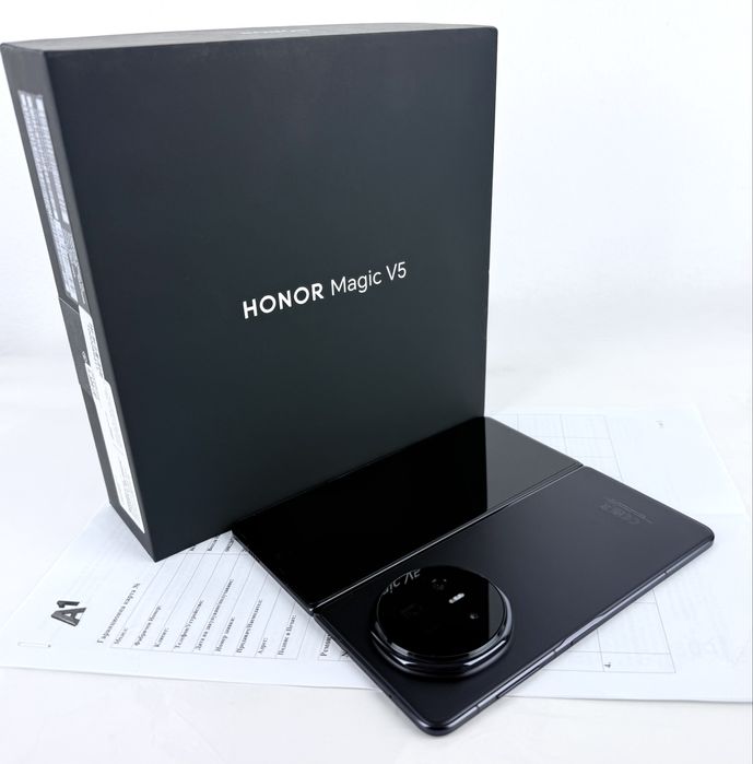 НОВ! Honor Magic V5 512GB 16RAM Black 2г. Гаранция! Гаранция!