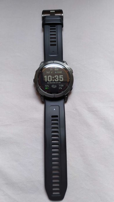 Продавам смарт часовник Garmin Fenix 7x solar 51 мм.