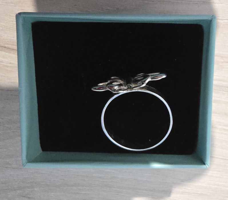 Сребърни обеци и пръстени