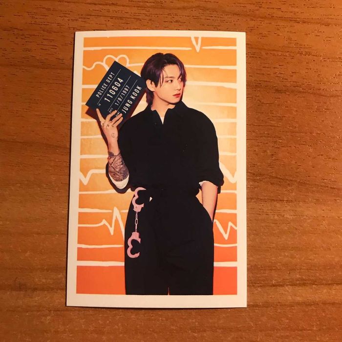 Фотокарты с Чон Чонгуком. Кулон в подарок