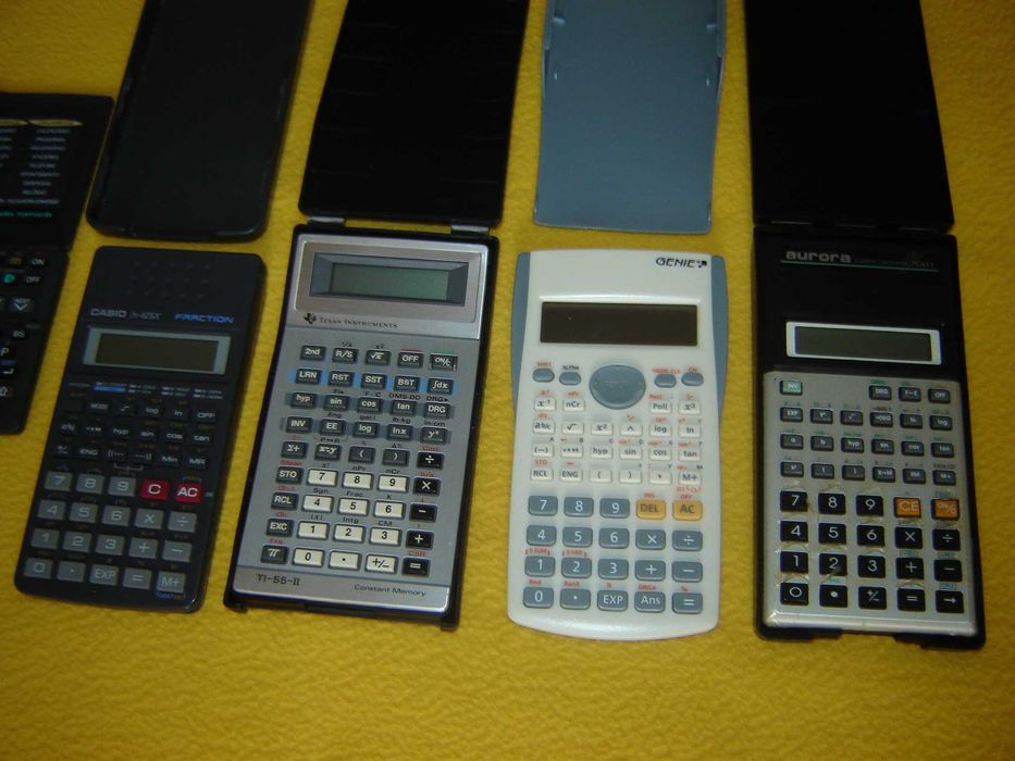 Calculatoare Casio,Sharp si Texas Japan anii 80-90