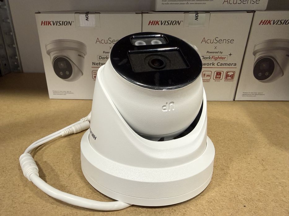 Camera dome IP Hikvision DS-2CD2326G2-I, lentila 2.8mm, 2 MP, AcuSense, IR 30m, slot card