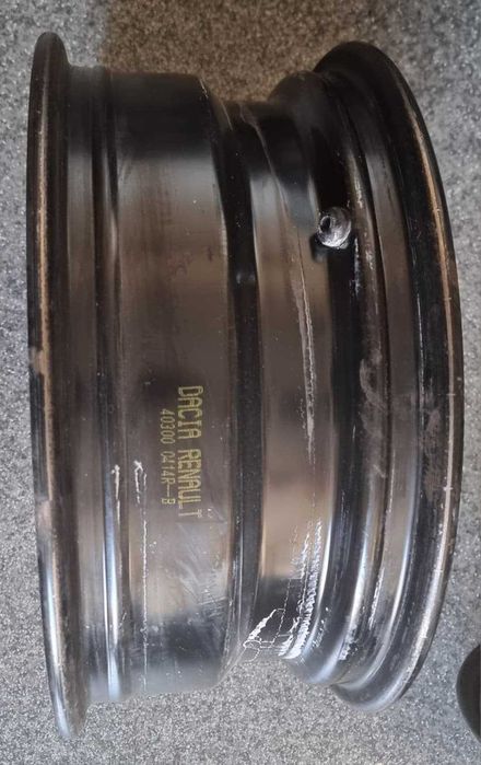 Jante otel/tabla Dacia/Renault R16x6.5 originale