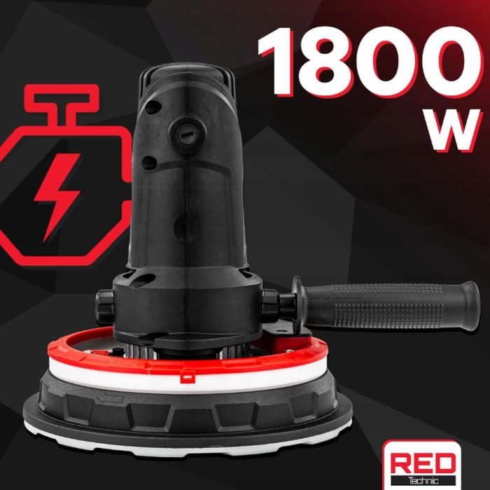 Slefuitor orbital, putere 1800 W, rotatii 2500 rpm, diametru 190 mm,