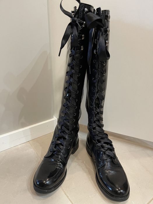 *Ботуши Carlo Fabiani, естествена кожа, 38*