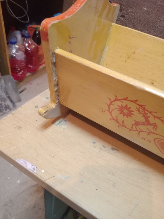 Ретро люлка за кукли