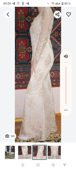 Продам очень красивое платье 44 разм.