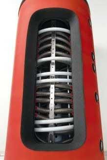 Puffer igienic 1000L LAM cu o serpentina inox si o serpentina solara