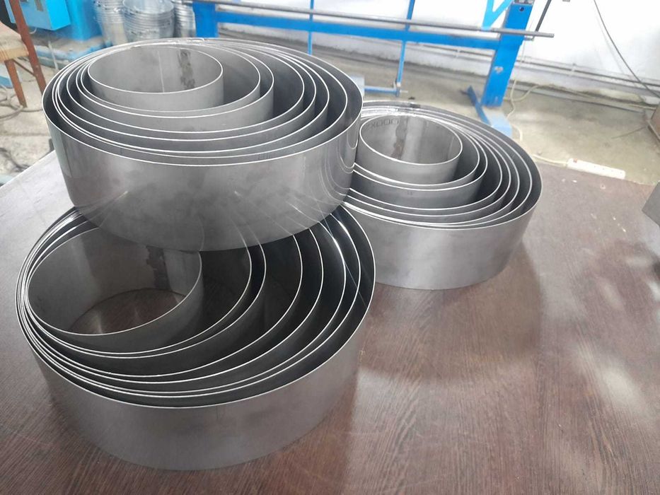 Rame / cadre si cercuri din inox  alimentar ,