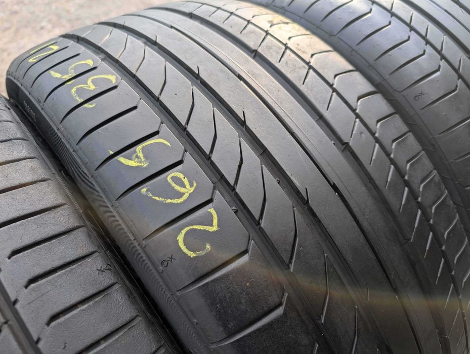 SET 4 Anvelope Vara 245/35 R21 + 265/35 R21 CONTINENTAL TESLA Original