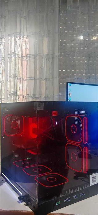 Мощно Геймърско PC Ryzen 7 7700X/32GB/1TB SSD/RX 9060XT/Гаранция