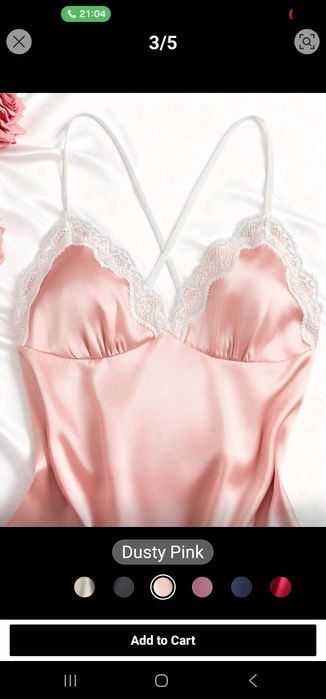 Дамска нощница размер s