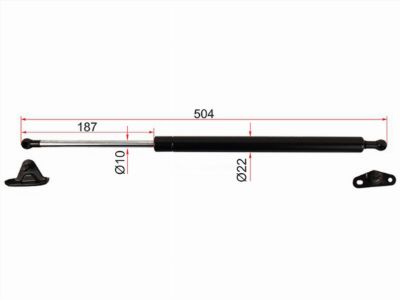 Амортизатор крышки багажника  Toyota Harrier