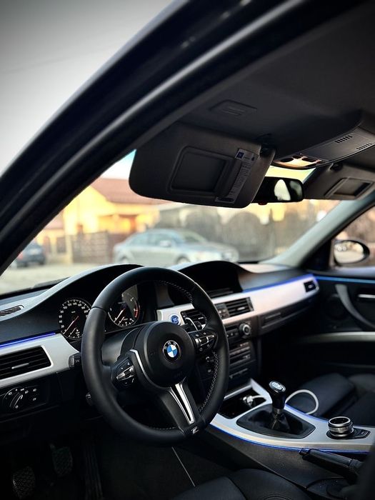 Volan F Style Cusaturi M - Padele - Piele Nappa Bmw E87 E90 X5 X6 ..