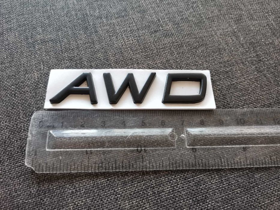 черно лого Volvo AWD