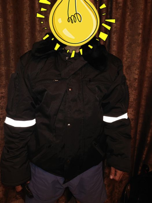 Продам зимняя спец куртка