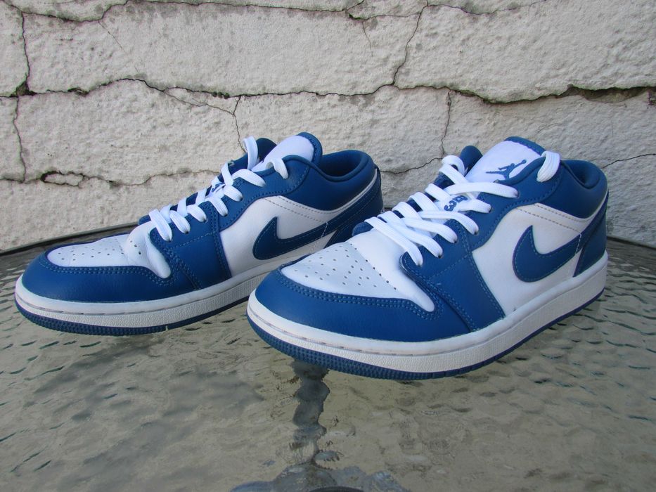 Маратонки Nike Air Jordan 1 Low в цвят 'Marina Blue'