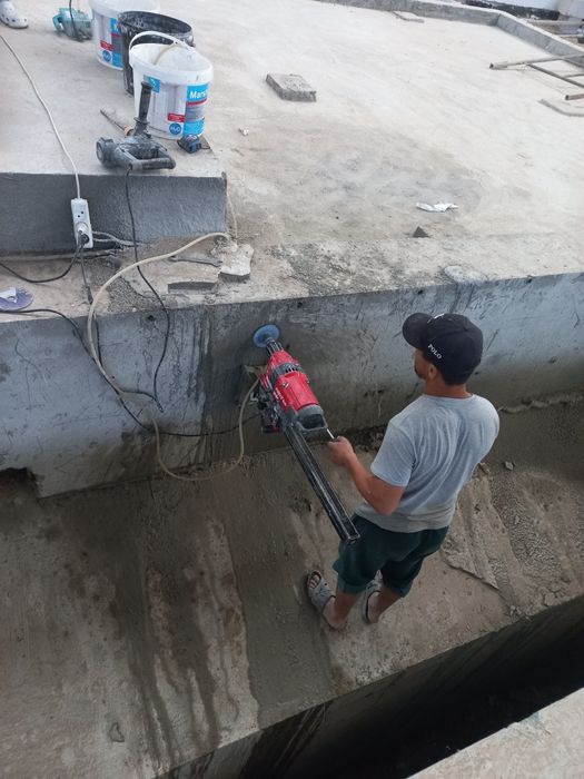 Beton kesish , teshish , buzish, betondan eshik deraza ochish transha