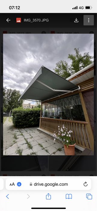 Маркизы, зонты, тент