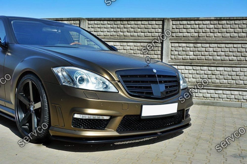 Prelungire fata Mercedes S Class W221 AMG 2009-2013 v2 Maxton Design