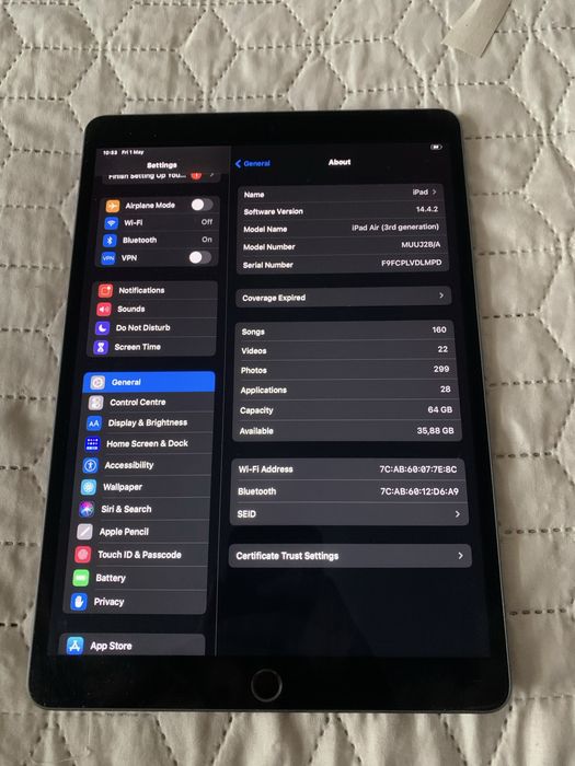 iPad Air 3 64gb