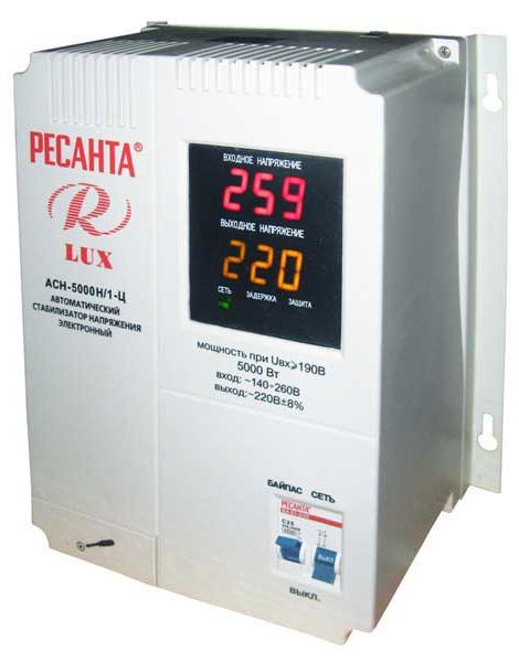 Стабилизаторы напряжения "Ресанта"