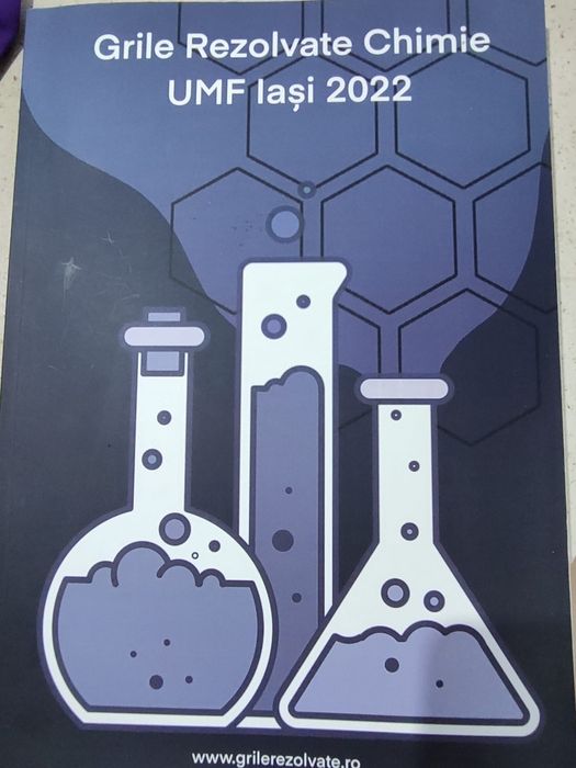 Grile rezolvate Chimie-UMF Iași 2022