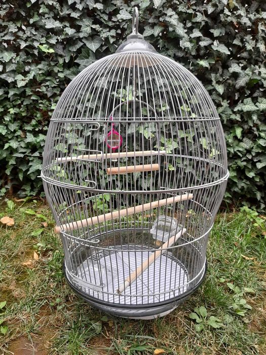 Colivie pentru pasari, Rotunda, Gri 47 x 70 cm