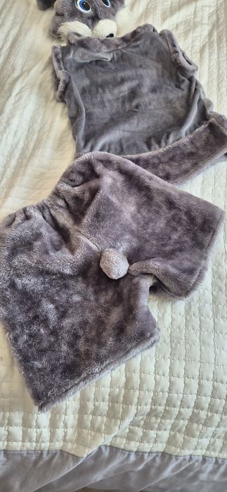 Костюм зайчика, серый заяц