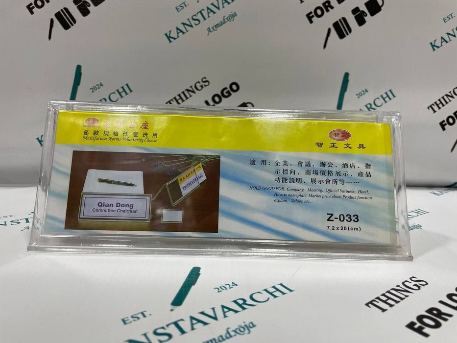 Akril + Yog‘och + Metall kombinatsiyasi esa tablichkaga o‘zgacha premi