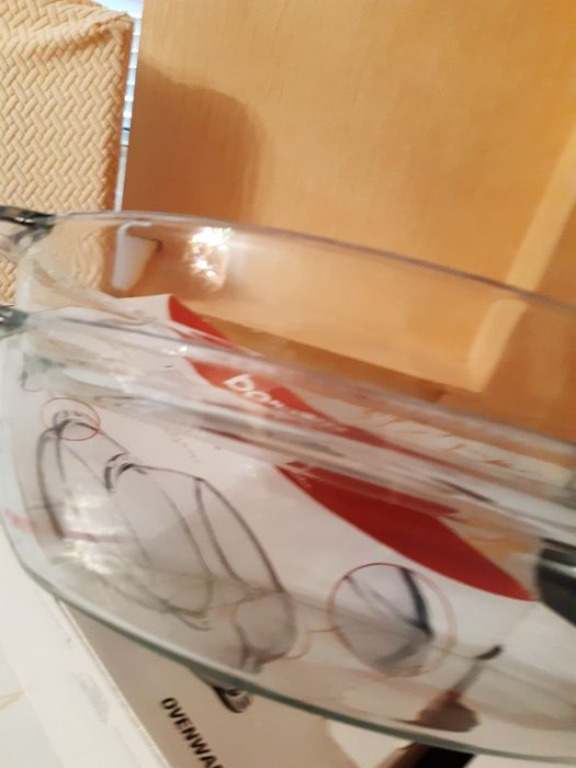 Посуда  стеклянная с крышкой