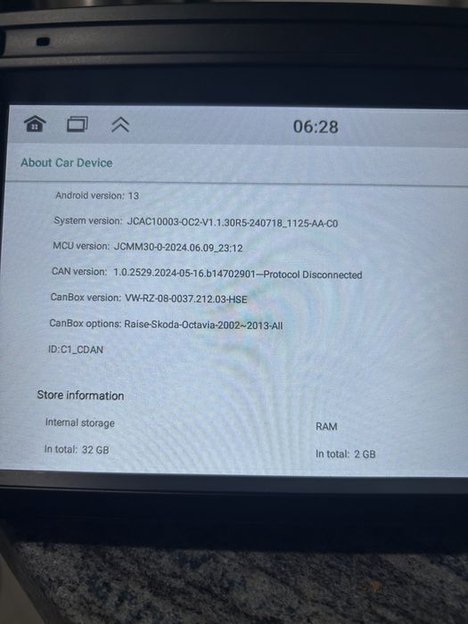 Navigatie android Skoda