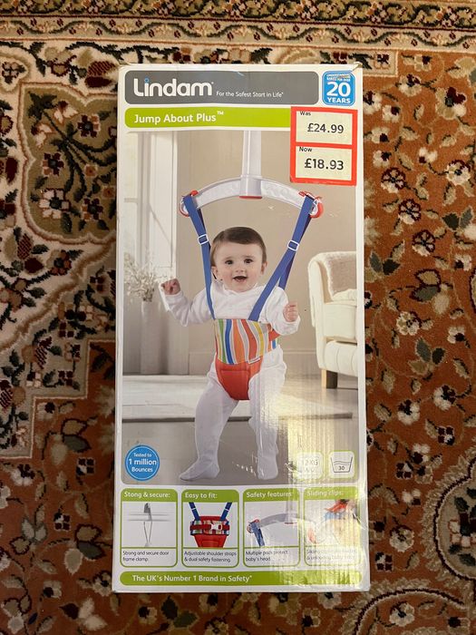 Бънджи бебешка проходилка