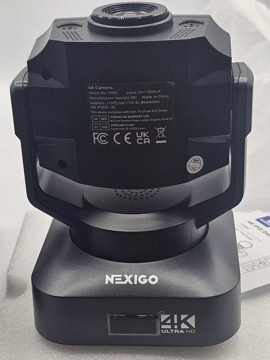 PTZ Web Camera Nexigo N990 4K