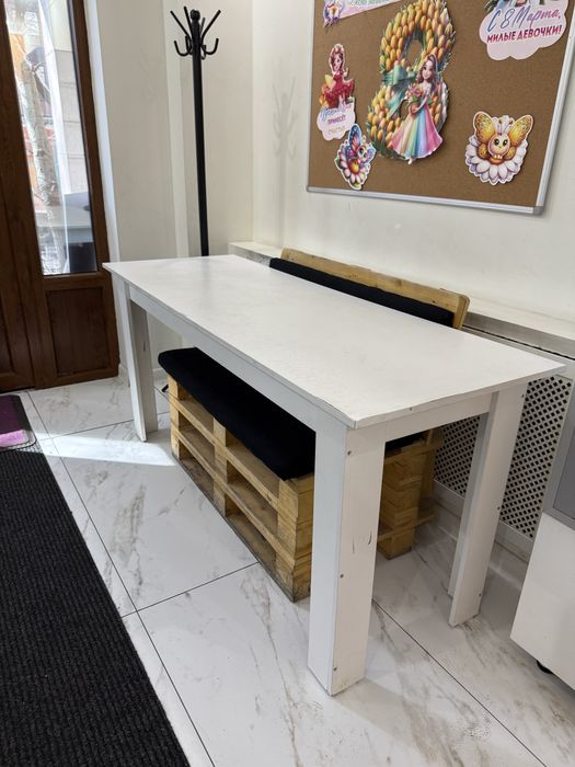 Белый Стол для офиса