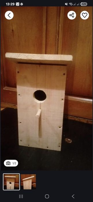 Скворечник с кормушкой