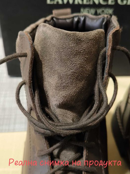 Мъжки боти Lawrence Grey N45 EU . Естествена кожа, Топъл хастар.