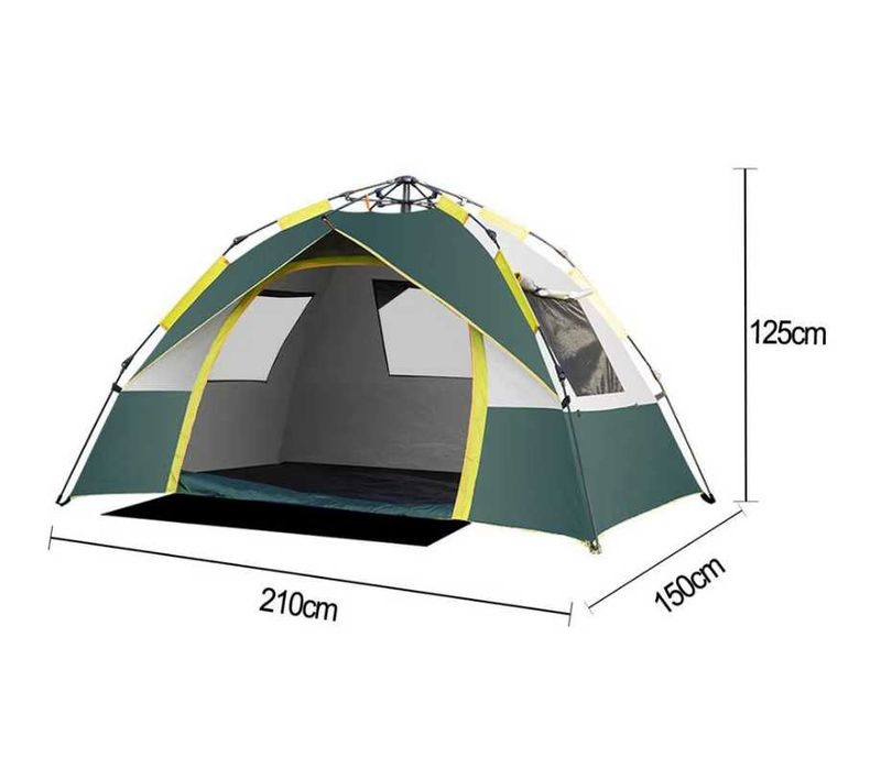 Палатка-2,15х1,5 см 3 х местный Доставка бесплатно