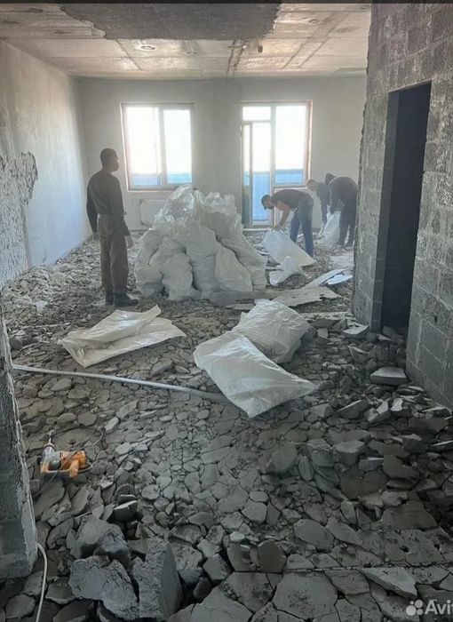 ДЕМОНТАЖ  любой .Уборка Территории