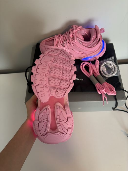 Balenciaga Track Roz Led  Marimile 37 38 39 40 42 43 44 Pe Stoc