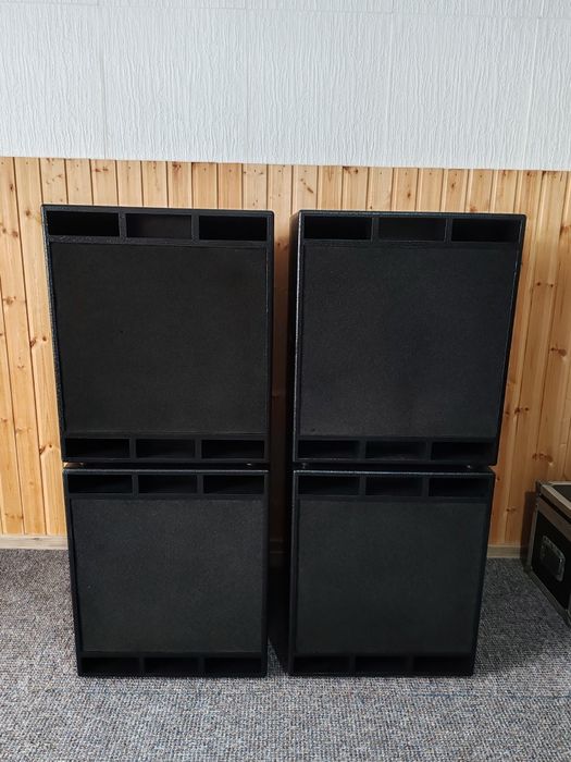 Vând boxe bas, amplificator și DSP dbx 223xl (dynacord, fbt, ev)