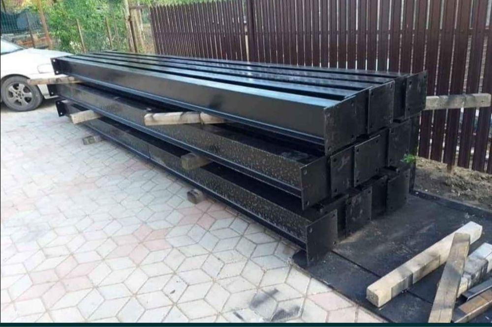 Schelet metalic hala 10x20x4 noua completa garaj service auto fanar et