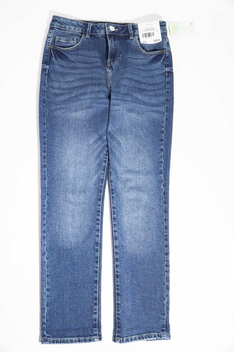 Blugi stretch cu talie inalta George denim marimea UK 14 EU 40