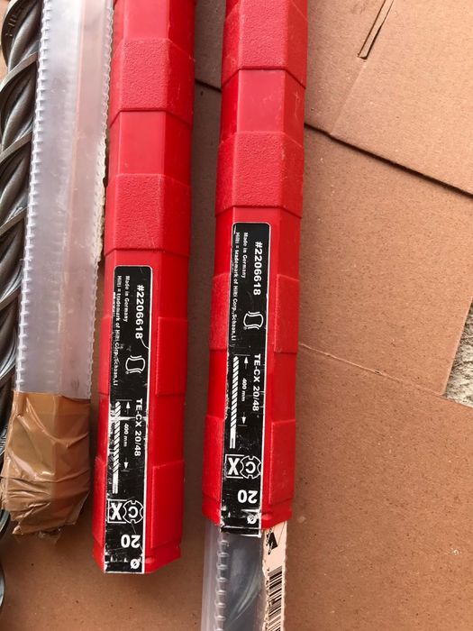 Burghiu Hilti Sds Plus TE-CX 20x480mm pentru Beton Armat