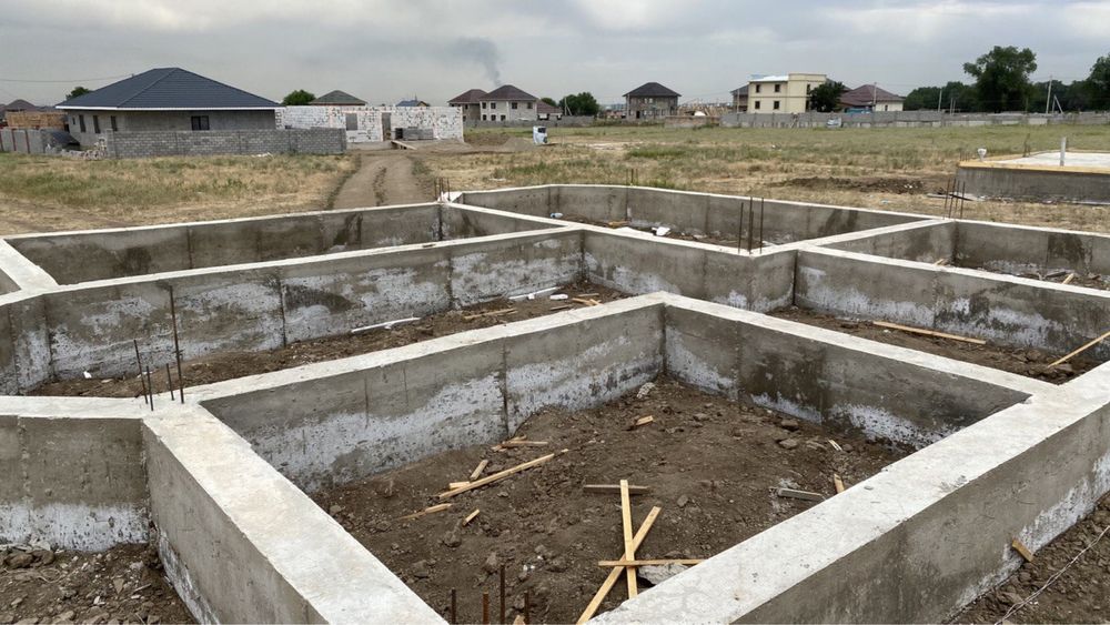 Заливаем фундамент