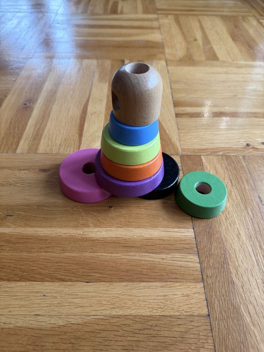 Детска ограчка - дървена кула